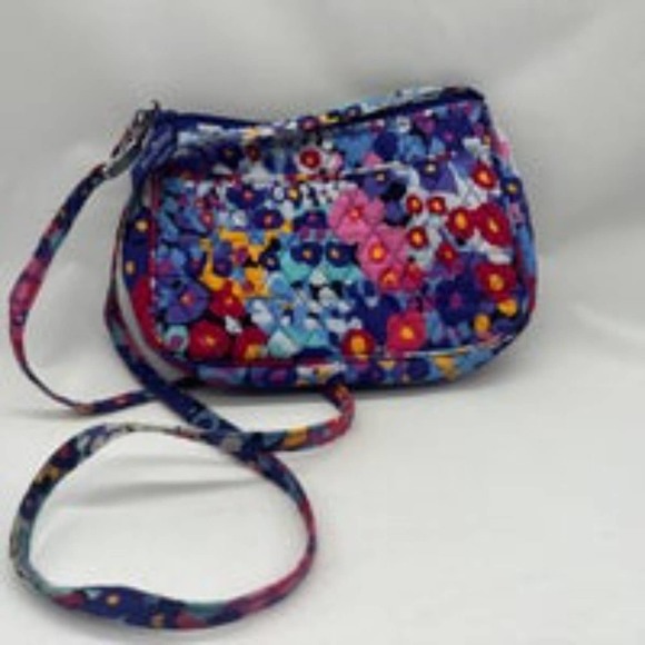 Vera Bradley Crossbody Retired Pattern Impressionista - Picture 2 of 3